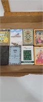Lot of vintage playing cards including Coca-Cola