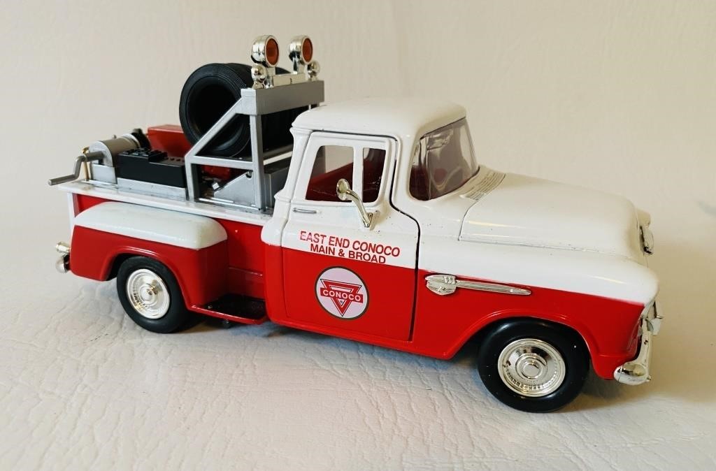 New 1955 Chevrolet Conoco Pickup Die Cast