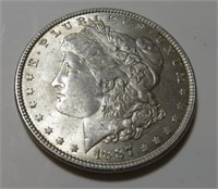 1887 P  Morgan Dollar