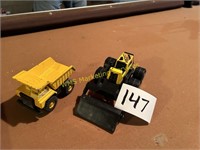 Small Toy Dump Truck & Loader