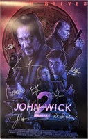 Autograph John Wick 2 Poster