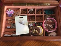 Jewelry Box & Contents