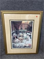 FRENCH PARLOR SCENE PRINT