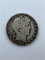 1909 Barber Half Dollar