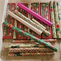 Large Lot of Wrapping Paper