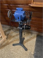 BENCH GRINDER ON STAND