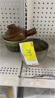 3 ceramic items