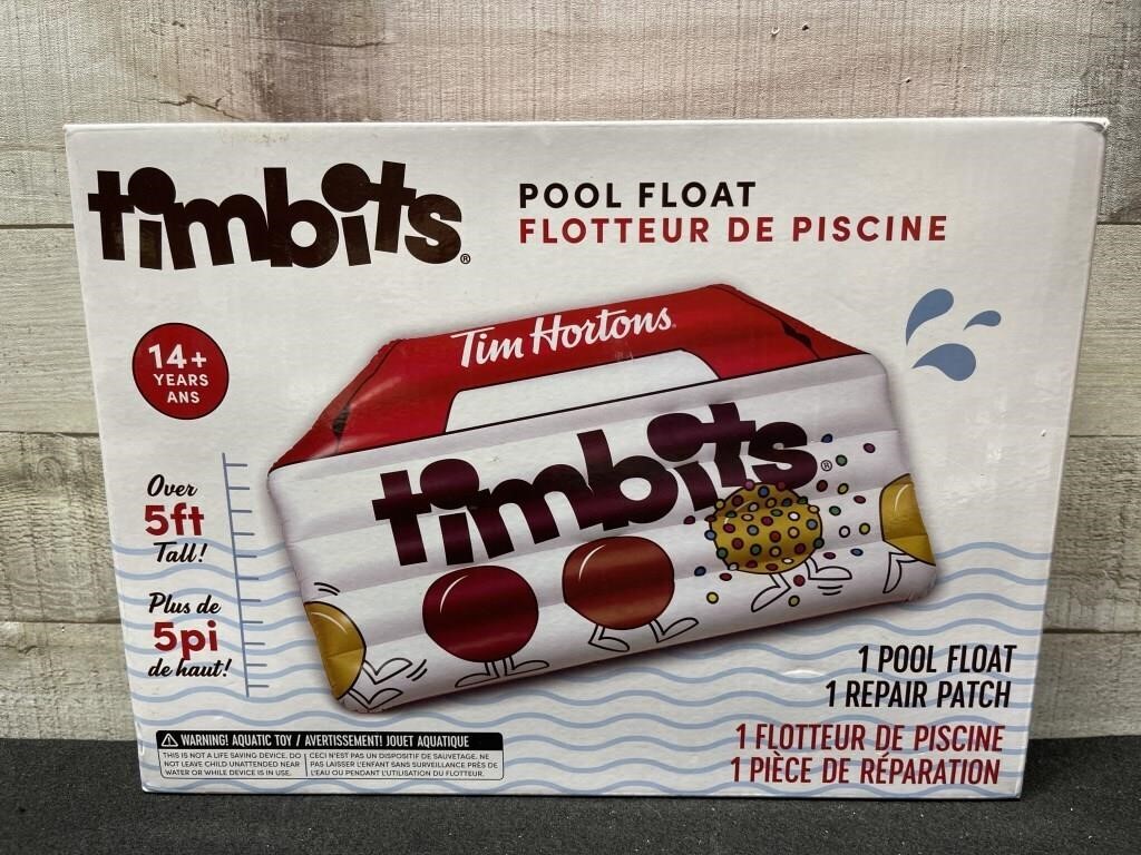 New 5ft Tim Hortons Pool Float