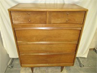 Retro Style High Boy Dresser