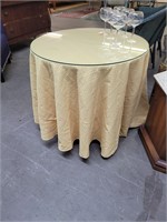Skirted Side Table