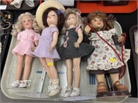 (4) Vintage Dolls
