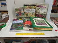 Assorted gardening books