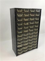 Metal Organizer Drawers With Contents