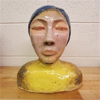 Female Bust Ceramic Figure