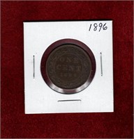CANADA 1896 LARGE PENNY