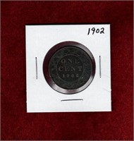 CANADA 1902 LARGE PENNY