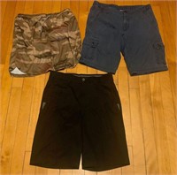 Men's Shorts, 3 Pairs