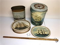 tin ship items
