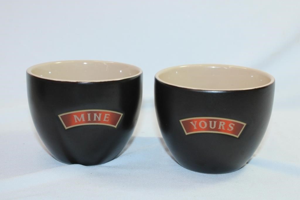 Pair of Bailey's Espresso Coffee Mugs