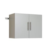 HangUps Upper Storage Cabinet, 30", Light Gray