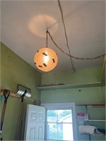 Hanging ball lamp
