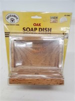 Brand New Oak Soap Dish