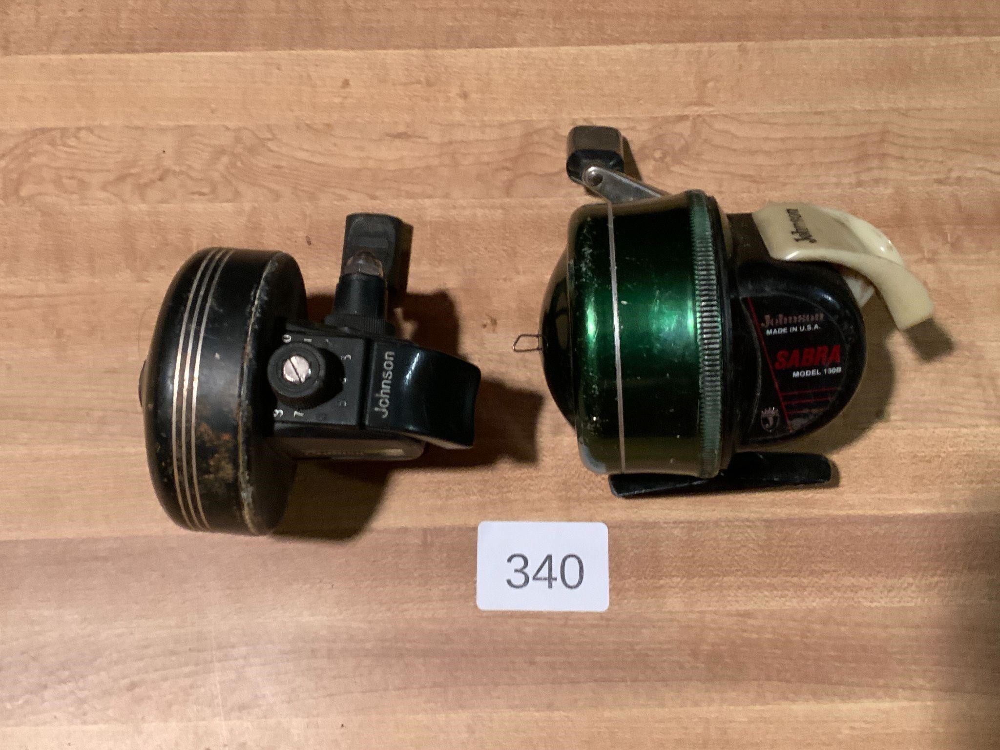 Johnson Century 135 & Sabra 130B Reels