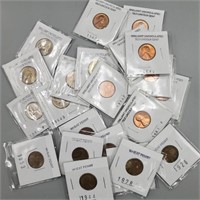 Lincoln Wheat Cents, Uncirculated Nickels & Cents