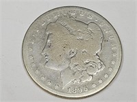 1895 S Morgan Silver Dollar Coin