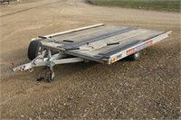 Sled Bed Tilt Bed Snowmobile Trailer