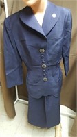 IRENE Ladies Navy Designer 2 piece Suit