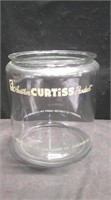 CURTISS CANDY CO GLASS JAR