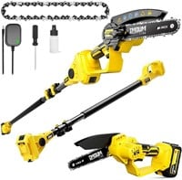 2-in-1 Brushless Pole Saw & 6 Mini Chainsaw