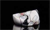 Van Cleef and Arpels 18k gold and mother of pearl