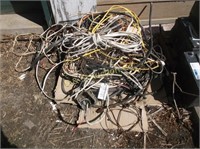 pileof scrap wire