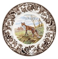 $45 Spode Woodland Red Fox Salad Plate