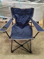 Dark Blue Foldable Beach Chair