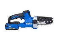 $200  Kobalt 24V 6-In Brushless 2 Ah Chainsaw w/ B