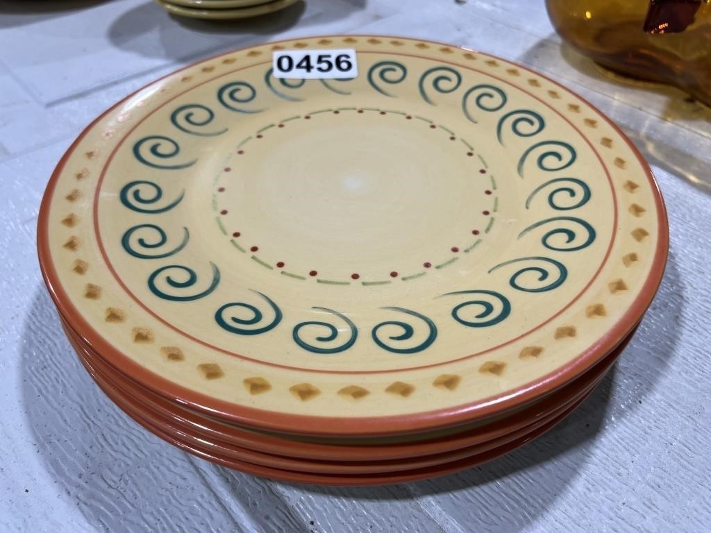 4 Villa Della Luna Plates