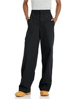 Size 34 Dickies Womens High Rise Wide Leg Twill