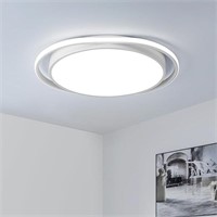 Naroume Modern LED Ceiling Light, 55W Flush Mount