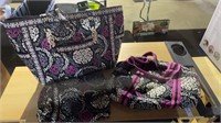 Vera Bradley - Canterberry Magenta- 3 piece set -