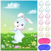 ASTARON Pin The Tail on The Bunny Game for Kids