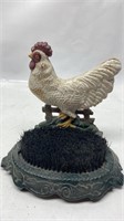 Cast Iron Rooster Boot Brush