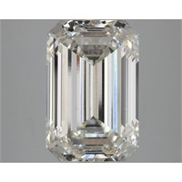 Igi Certified Emerald Cut 5.77ct Vs2 Lab Diamond