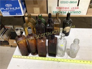 14 vintage bottles, - 2 Lash’s Bitters Co., New