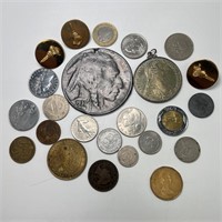 Coins, Tokens & Pins