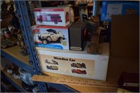 Toy Vehicles in Boxes