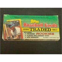 1990 Topps Traded Baseball Sealed Box
