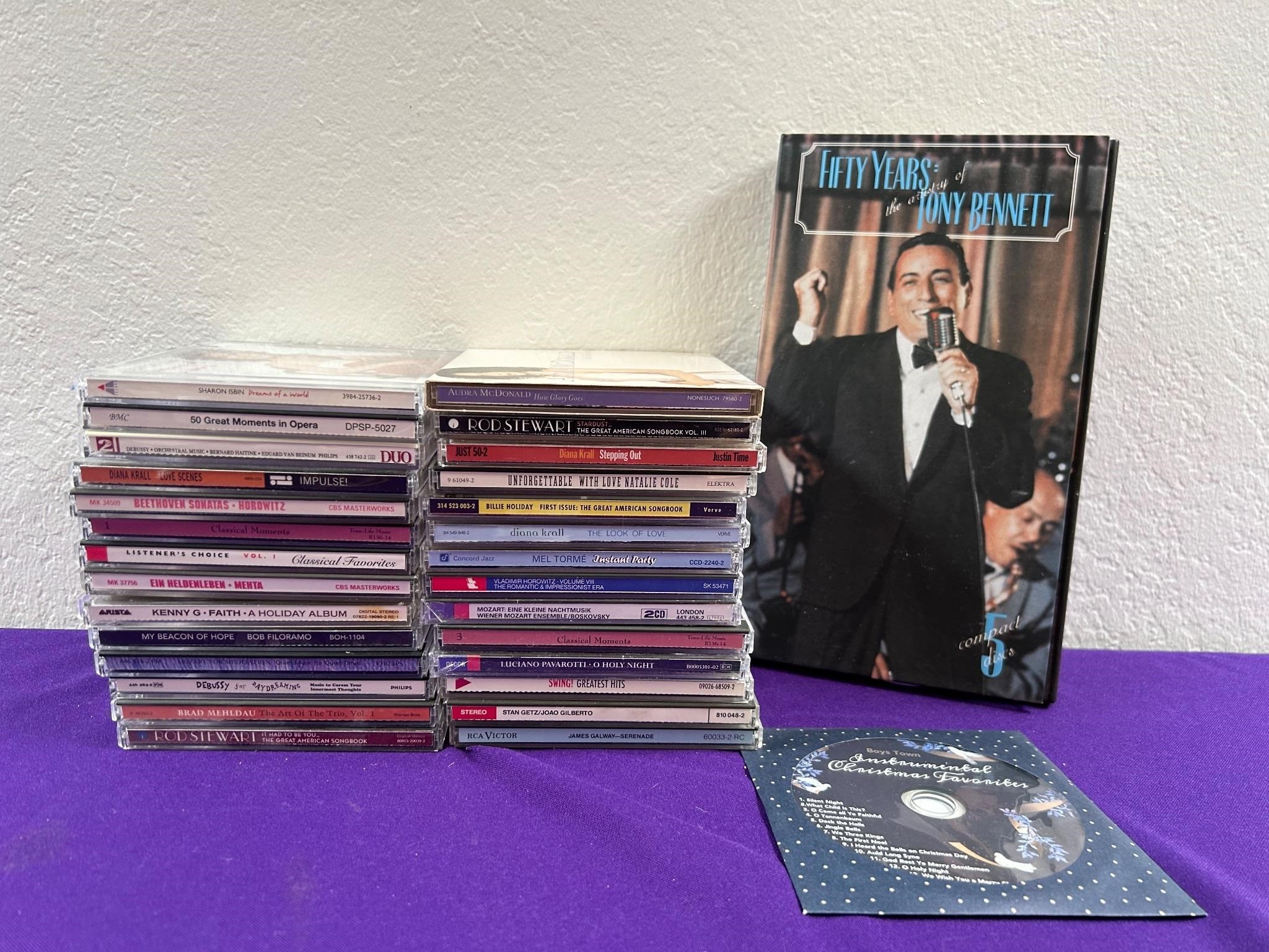 Kenny G, Opera, Billie Holiday ++ CD’s 15+